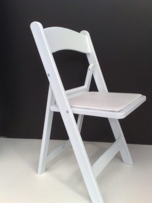 White_American_Folding_Chair